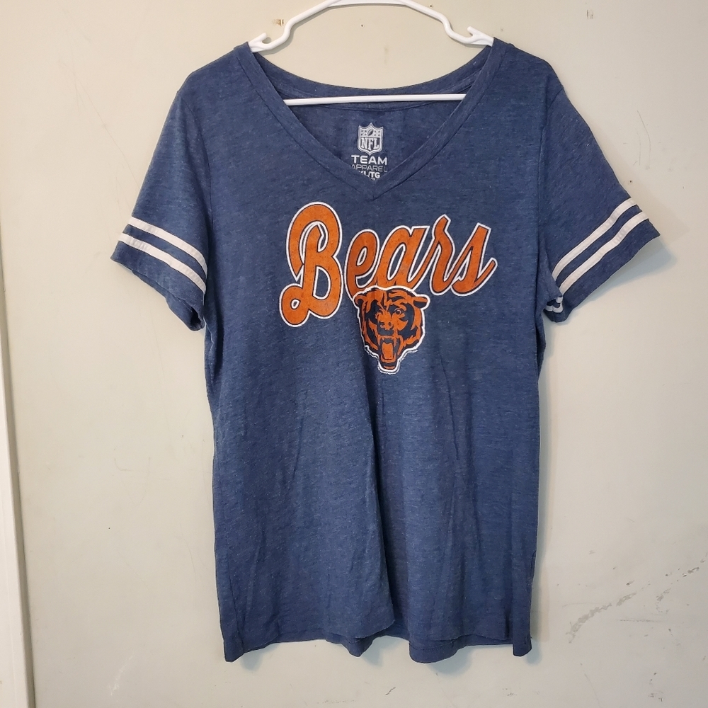 Womens Chicago Bears NFL Team Apparel Tee Shirt Sz. XL/TG